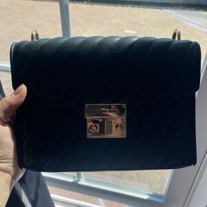 Michael Kors Black Quilted Shoulder Bag